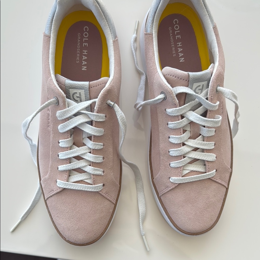 Cole Haan Pink and White Sneakers Casual Style